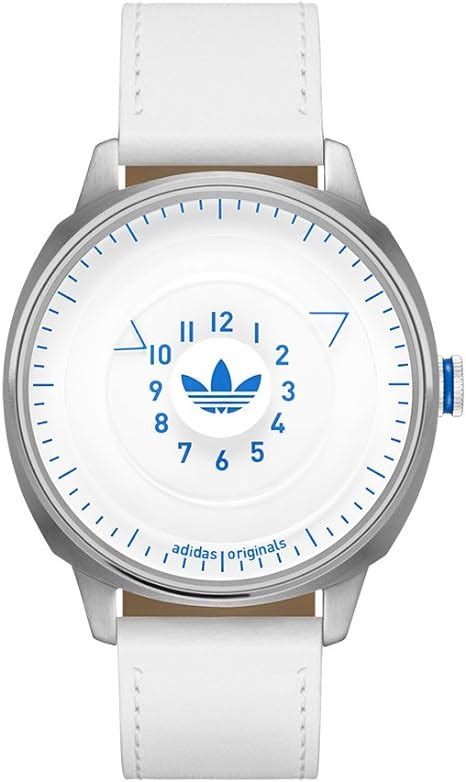 adidas uhr weiß adh3127|adidas Men's 'San Fransico' Quartz Stainless Steel and Leather .